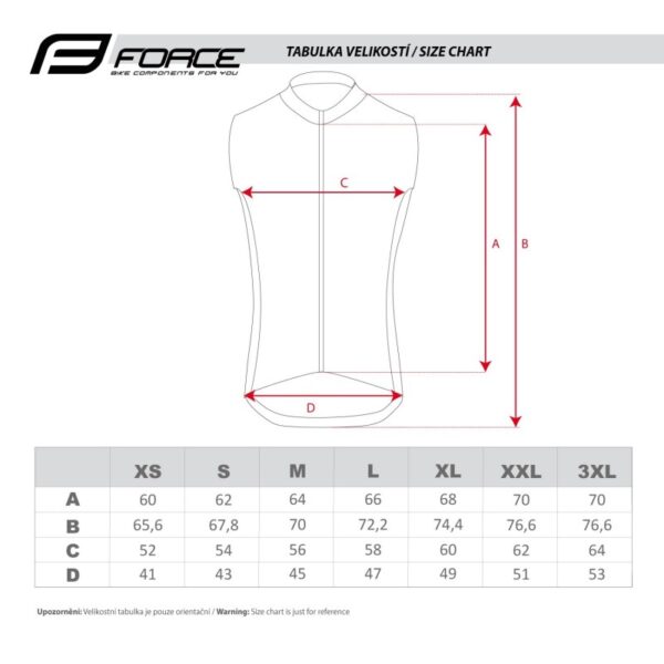 Chaleco Force WindPro Amarillo