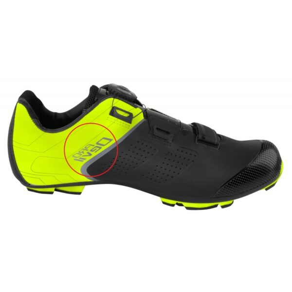 Zapatillas Force Devil Carbono Negro-Amarillo