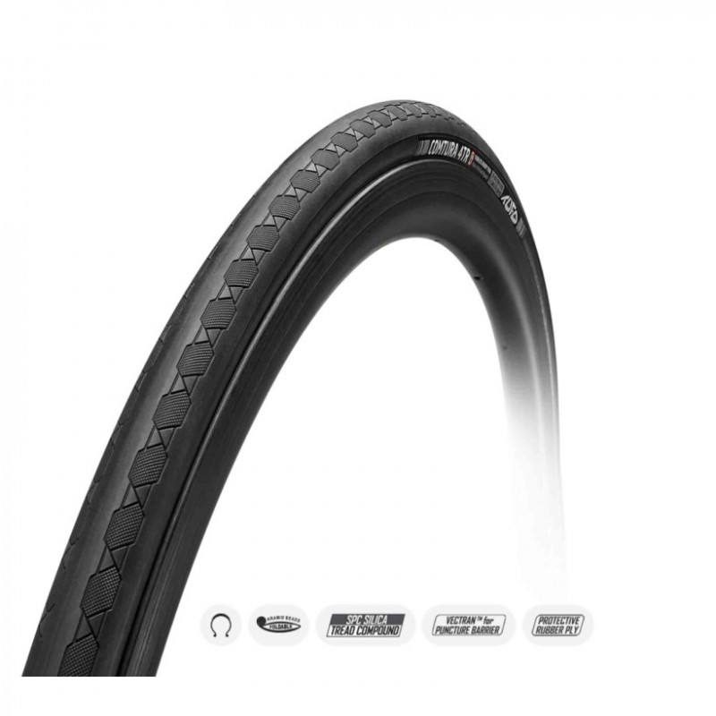 Cubierta Tufo Comtura 4TR Tubeless Negro