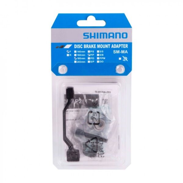 Adaptador Pinza Freno SHIMANO Delantero Post Mount - Post Mount 180 mm