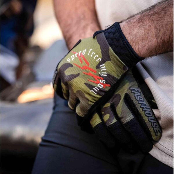 Guantes Fasthouse Speed Menace Camo