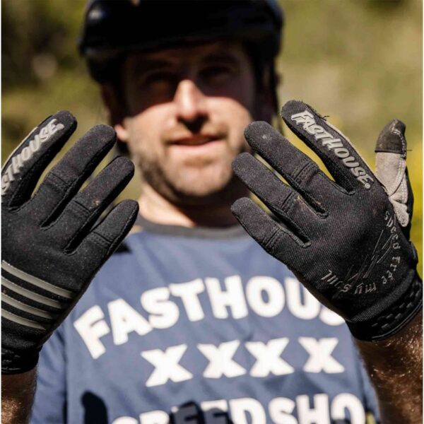 Guantes Fasthouse Speed Menace Negro