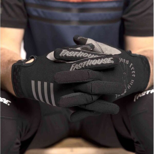 Guantes Fasthouse Speed Menace Negro