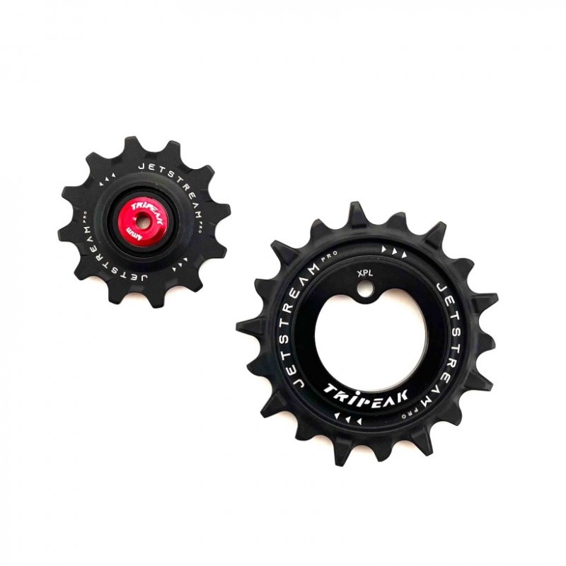 Roldanas Tripeak Full Ceramic Sram AXS XPLR Red/Force/Rival 12-18 Negro